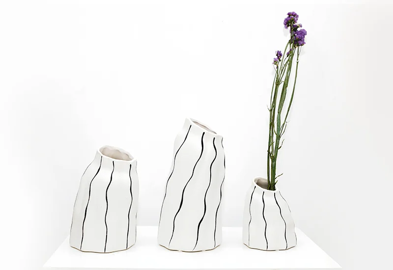 Ceramic vases